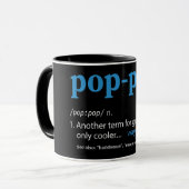 Pop-Pop-Definition Tasse (Vorderseite Links)