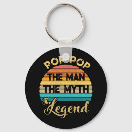 Pop Pop Der Mann der Mythos Der legendäre Vater Ta Schlüsselanhänger