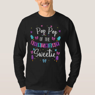 Pop Pop des Geburtstags Süßeis Creme Par T-Shirt