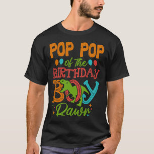 POP POP des Geburtstagskinder Rawr Dinosaurier T-Shirt
