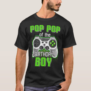 Pop Pop des Geburtstagsspiels Junge Spiel B Day To T-Shirt