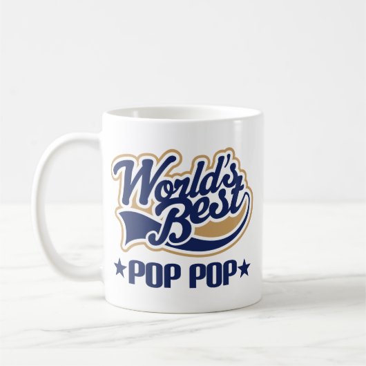 Pop-Pop-Geschenk Kaffeetasse (Links)