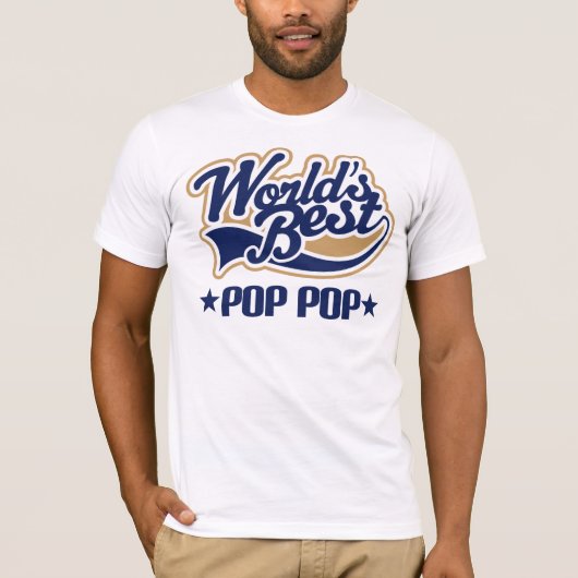 Pop-Pop-Geschenk T-Shirt (Vorderseite)