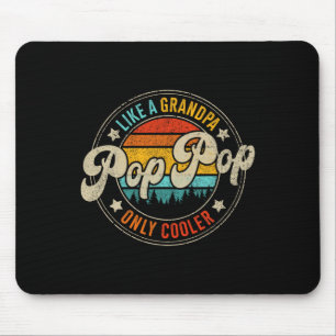 Pop Pop Nur Kühler Vintage Für Opa Vatertag Mousepad