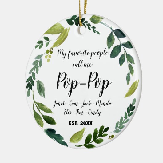 Pop Pop Weihnachtsschmuck (Links)