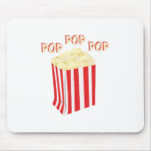 Pop-Popcorn Mousepad (Vorne)