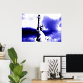 Pop-Poster der Freiheitsstatue Poster (Heimbüro)