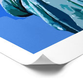 Pop-Poster der Freiheitsstatue Poster (Ecke)