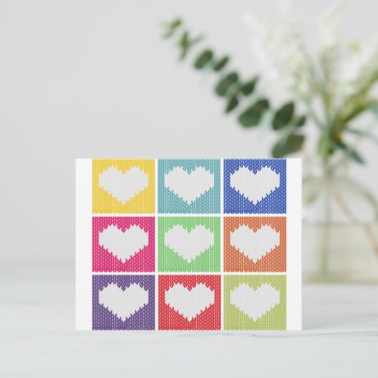 Pop Postkarte (Stehend Vorderseite)