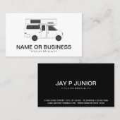 Pop-Provan Visitenkarte (Vorne/Hinten)