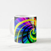 Pop psychedelisch kaffeetasse (Vorderseite Links)
