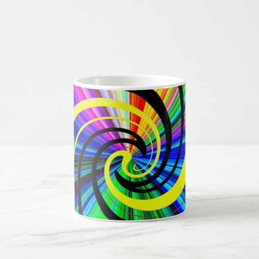 Pop psychedelisch kaffeetasse (Mittel)