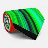 Pop psychedelisch krawatte (Gerollt)