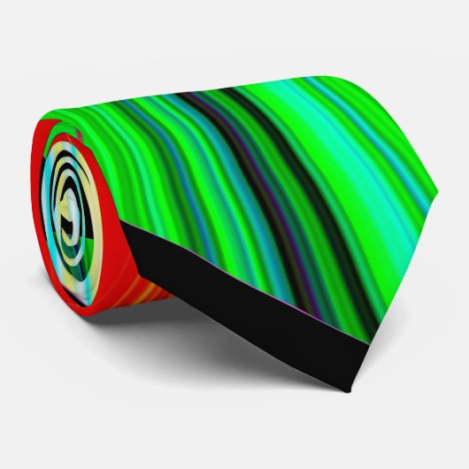 Pop psychedelisch krawatte (Gerollt)
