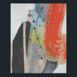 Pop Quirk I Künstlicher Leinwanddruck<br><div class="desc">Pop Quirk I von Jennifer Goldberger. Verschiedene Texturen,  Farben und Formen wurden benutzt,  um ein cooles Stück moderner Kunst zu schaffen. | 161804FN</div>