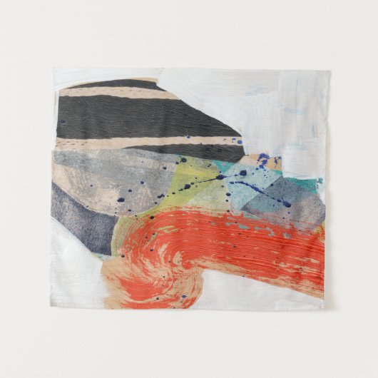 Pop Quirk I Wandteppich (Vorderseite (Horizontal))