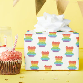 Pop! | Rainbow Birthday Geschenkpapier