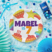 Pop! | Rainbow Birthday Pappteller (Party)