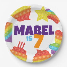 Pop! | Rainbow Birthday Pappteller