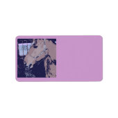 Pop Reiten Adressaufkleber (Vorne)