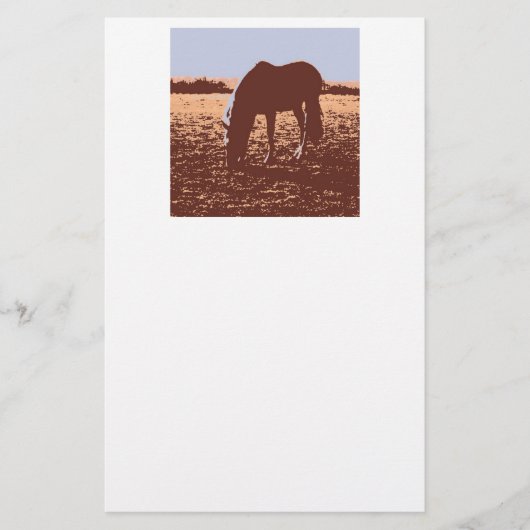 Pop Reiten Briefpapier (Vorderseite)