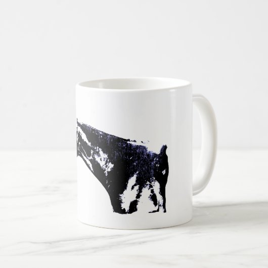 Pop Reiten Kaffeetasse (VorderseiteRechts)