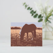 Pop Reiten Postkarte (Stehend Vorderseite)