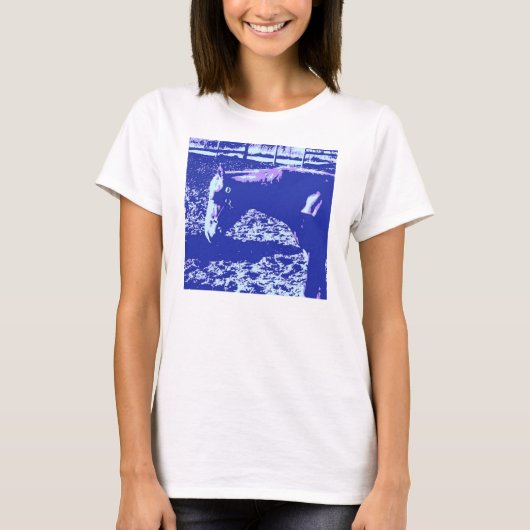 Pop Reiten T-Shirt (Vorderseite)