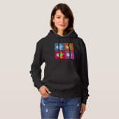 Pop Reptile Animal Pet Eigentümer Lizard Bartard D Hoodie (Vorne ganz)