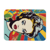 Pop Retro Kunstvoll wandern Magnet (Horizontal)