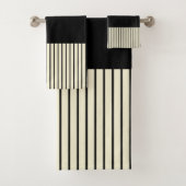 Pop - Rot und Creme Badhandtuch Set (Insitu)