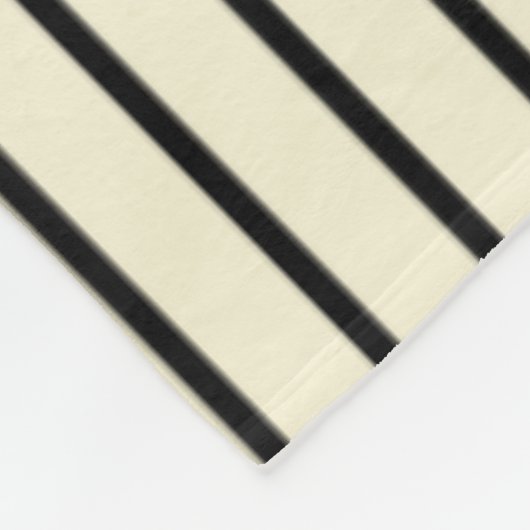 Pop - Rot und Creme Fleecedecke (Ecke)