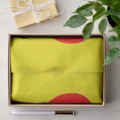 Pop Rotes Herz Seidenpapier (Geschenk)