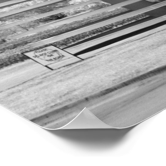 Pop Route 66 Restaurant und Geschenkladen Poster (Ecke)