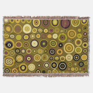 Pop-Runden-Muster Nr. 5 Decke