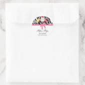 Pop Runder Aufkleber (Tasche)