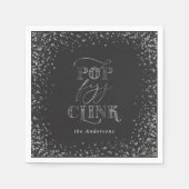 Pop saugt Party Serviette (Vorderseite)