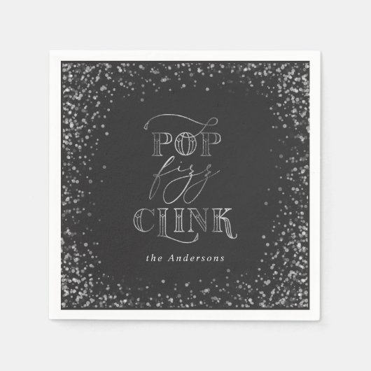 Pop saugt Party Serviette (Vorderseite)