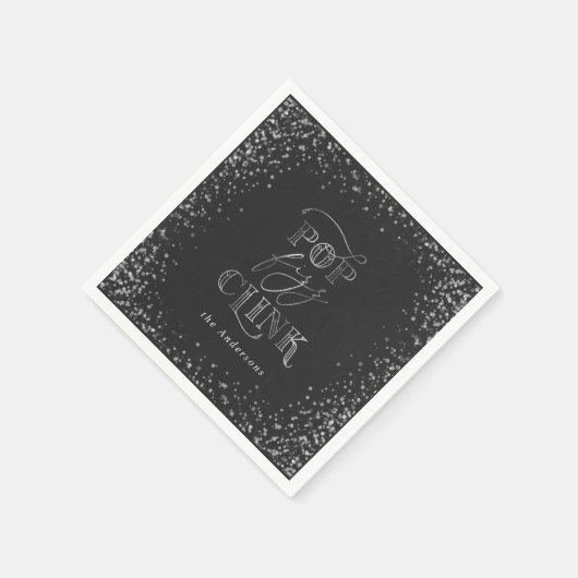 Pop saugt Party Serviette (Ecke)