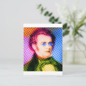 Pop Schubert Postkarte (Stehend Vorderseite)
