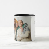 Pop Script Herzlichen Dank für jeden Augenblick Fo Tasse (Zentrum)