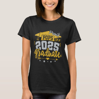 Pop Senior 2025 Proud-Pop einer Cl von 2025 Gradua T-Shirt