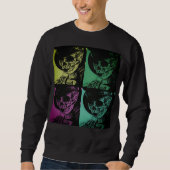 Pop Skull Girl Sweatshirt (Vorderseite)