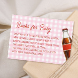 Pop Soda Cola Babydusche buchen Begleitkarte