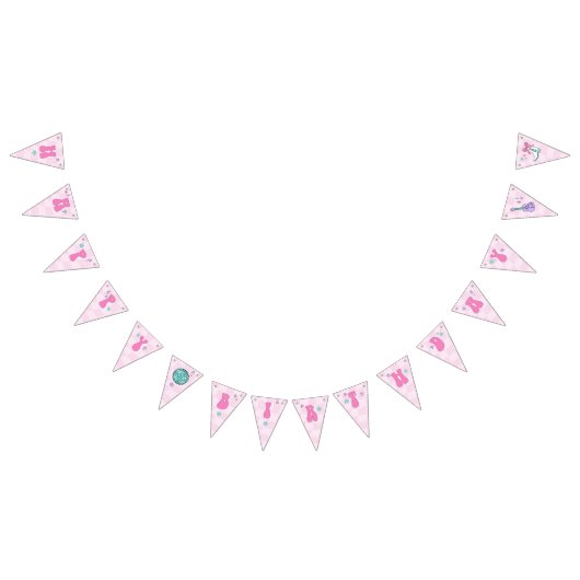 Pop Star Eras Birthday Pennant Banner (Alle)