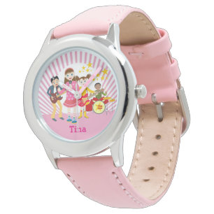 Pop Star Geburtstagsparty Armbanduhr