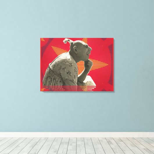 Pop Star Leinwanddruck (Insitu (Holzboden))