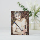 Pop Star Postkarte (Stehend Vorderseite)