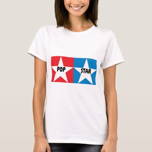 POP STAR T - Shirt (Vorderseite)
