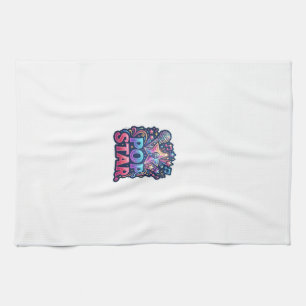 Pop-Star-T-Shirt Geschirrtuch